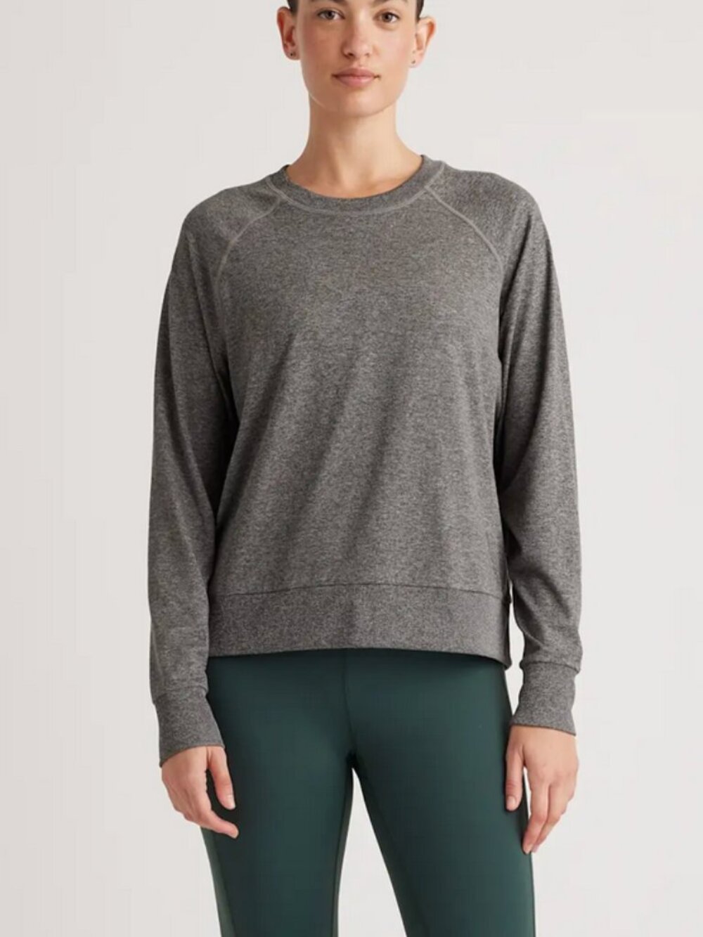 Quince Flowknit Pullover Sweatshirt